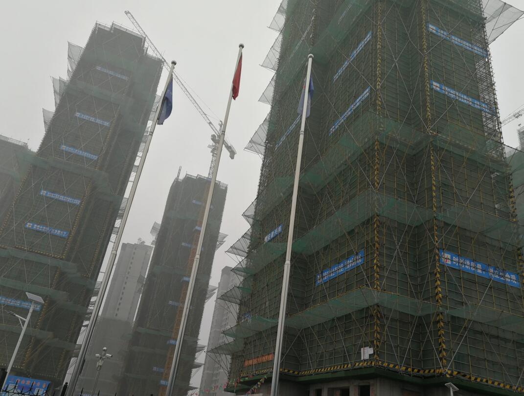 YT保温材料安徽部分在施工地项目